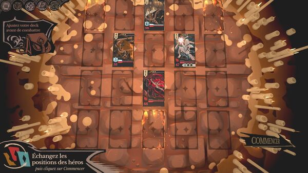 Plateau de combat dans Crown Gambit
