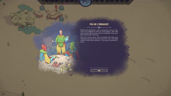 Popup pour le contexte