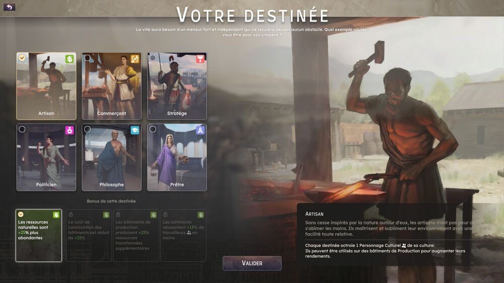 écran de destinée dans Memoriapolis